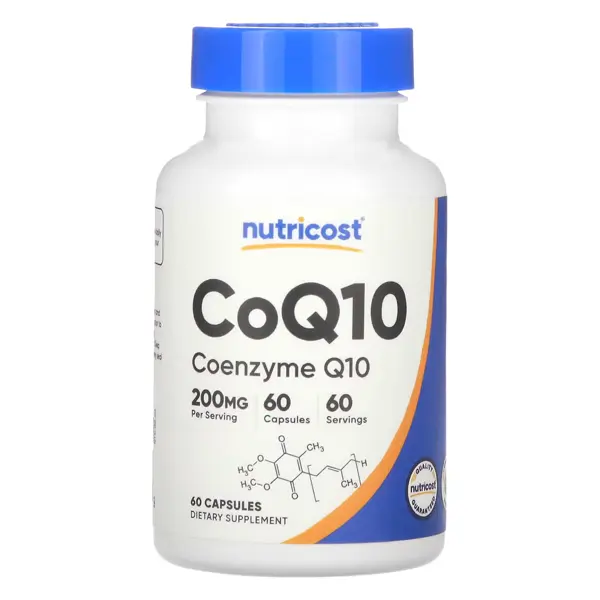 Nutricost Coq10 Coenzyme Q10 200mg Capsules